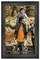 7x10 Wide Barnwood Picture Frame with UV-Resistant Acrylic & Acid Free Backing, Available in 6 Paint Finishes - Grey, Brown, White, and Black